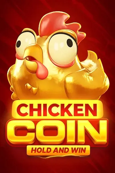 Chicken Coin Hold and Win slot game with golden chicken character